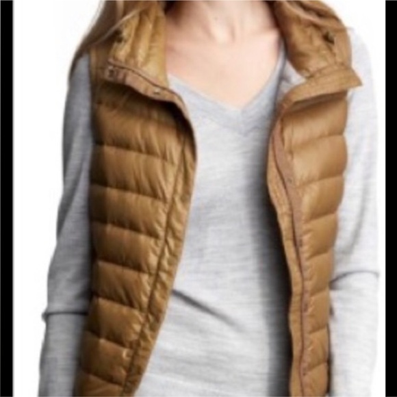 GAP Jackets & Blazers - 5 for $25! Gap Down Lightweight Packable Puffer Vest in Gold M